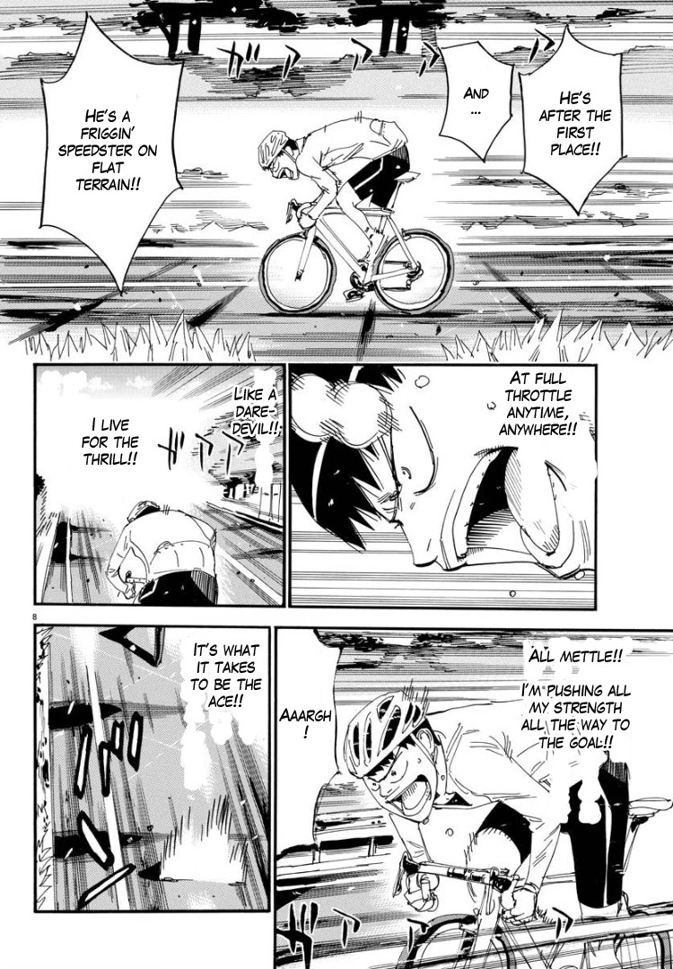 Yowamushi Pedal - Spare Bike Chapter 58 page 8 - Chapter 58: Tadokoro Jin 3