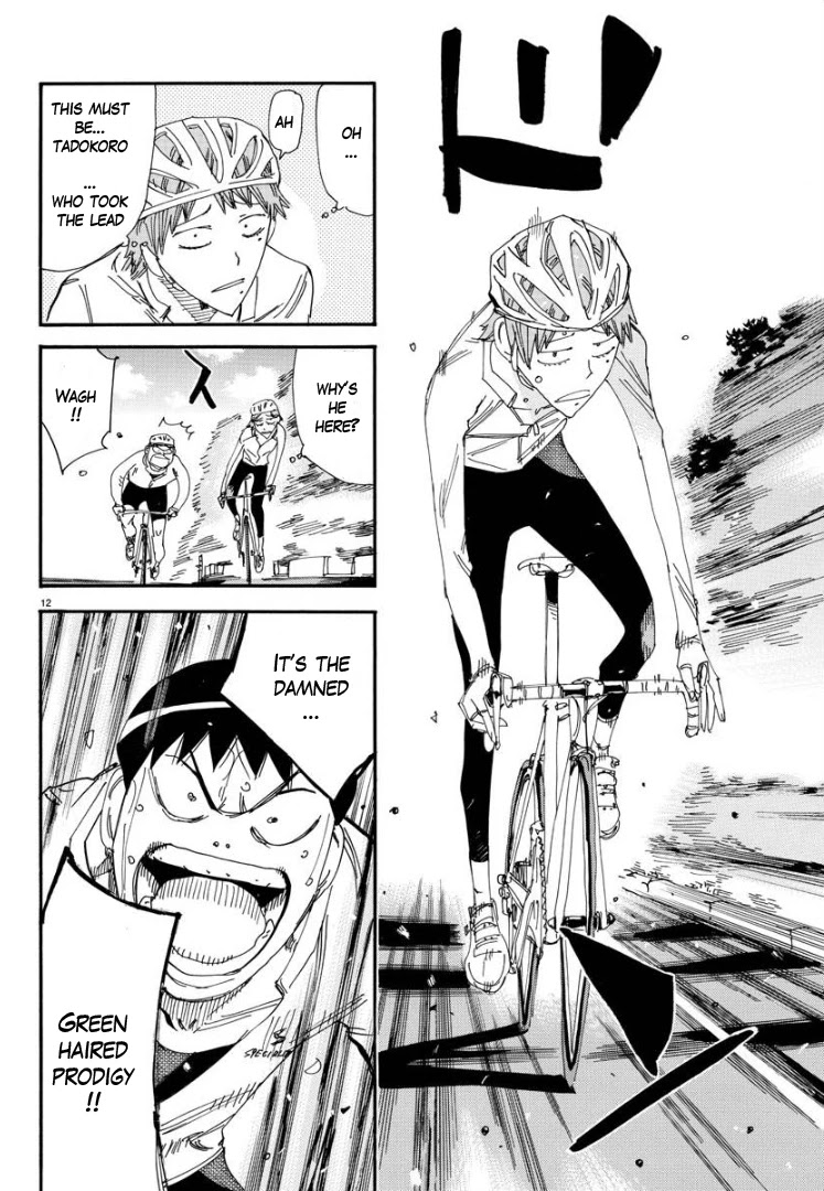 Yowamushi Pedal - Spare Bike Chapter 59 page 12 - Chapter 59: Tadokoro Jin 4