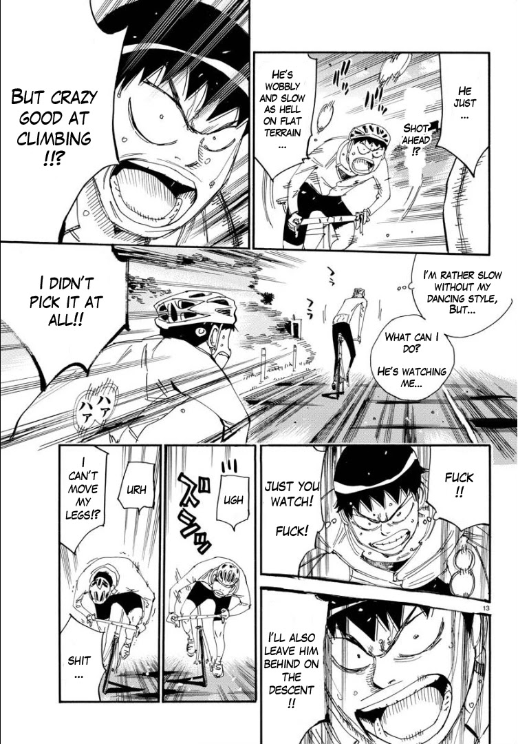 Yowamushi Pedal - Spare Bike Chapter 59 page 13 - Chapter 59: Tadokoro Jin 4
