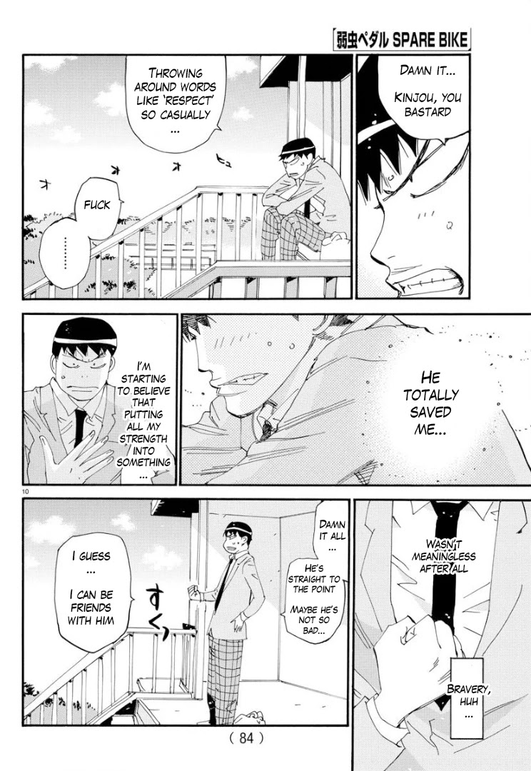 Yowamushi Pedal - Spare Bike Chapter 60 page 10 - Chapter 60: Tadokoro Jin 5