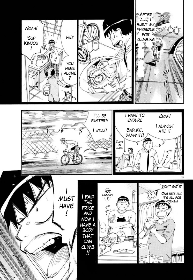 Yowamushi Pedal - Spare Bike Chapter 61 page 14 - Chapter 61: Tadokoro Jin 6