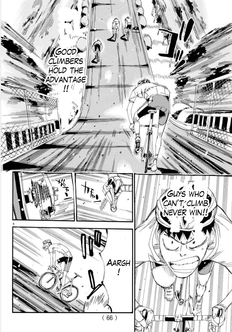 Yowamushi Pedal - Spare Bike Chapter 61 page 8 - Chapter 61: Tadokoro Jin 6