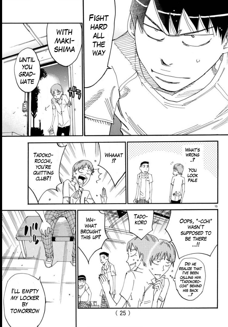 Yowamushi Pedal - Spare Bike Chapter 62 page 16 - Chapter 62: Tadokoro Jin 7