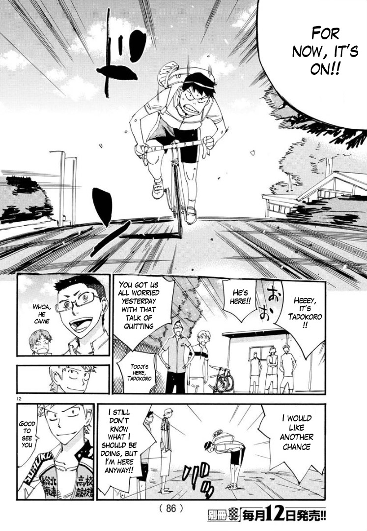 Yowamushi Pedal - Spare Bike Chapter 63 page 12 - Chapter 63: Tadokoro Jin 8