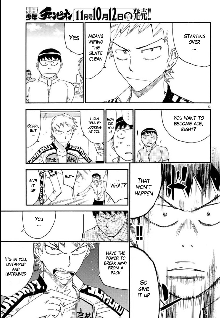 Yowamushi Pedal - Spare Bike Chapter 63 page 13 - Chapter 63: Tadokoro Jin 8