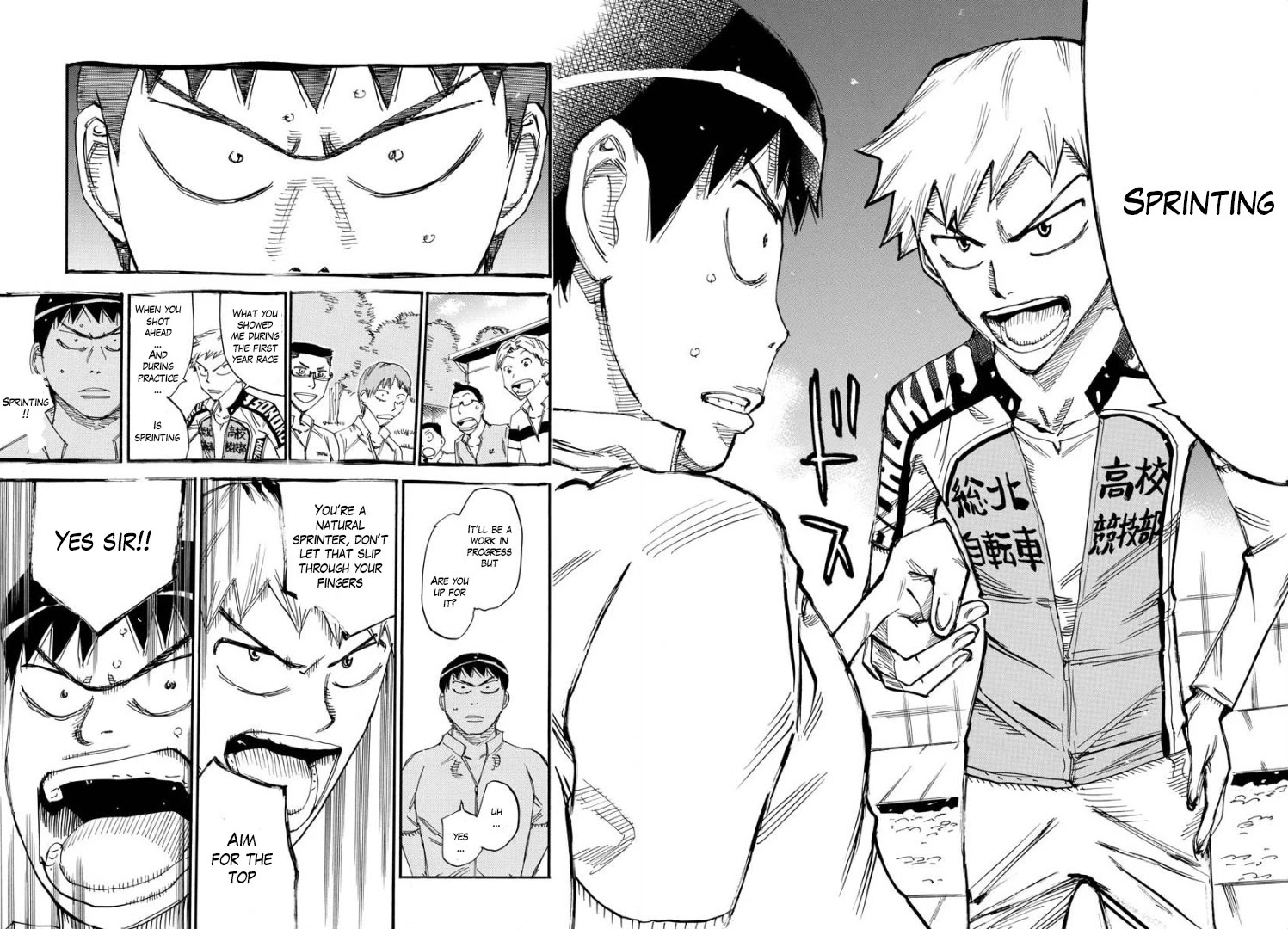 Yowamushi Pedal - Spare Bike Chapter 63 page 14 - Chapter 63: Tadokoro Jin 8