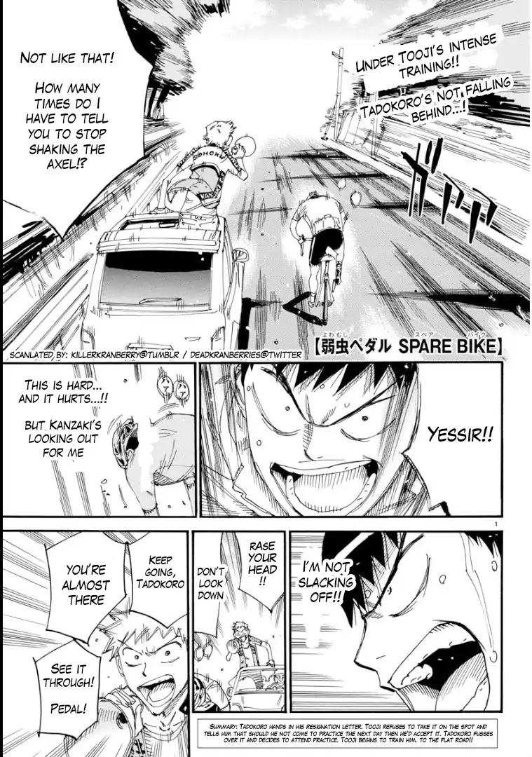 Yowamushi Pedal - Spare Bike Chapter 64 page 1 - Chapter 64
