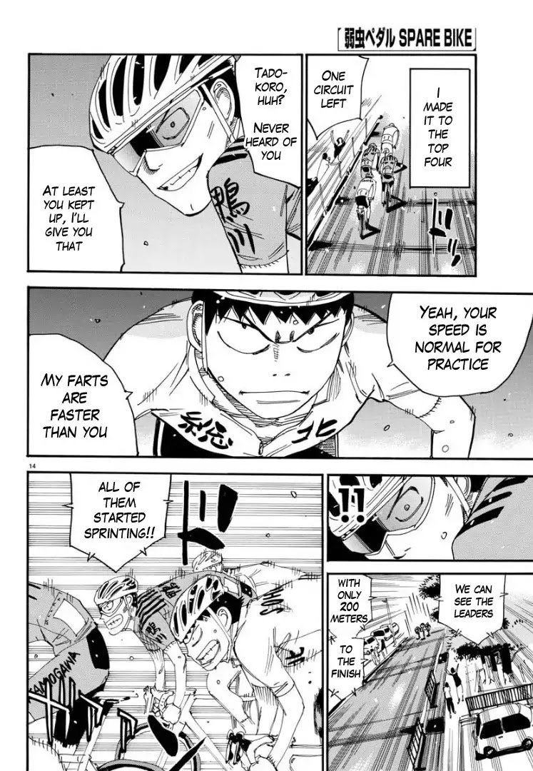 Yowamushi Pedal - Spare Bike Chapter 64 page 12 - Chapter 64