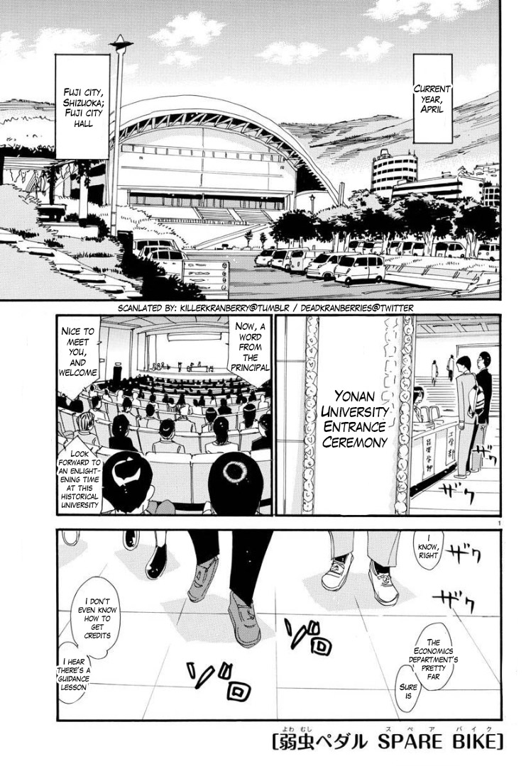 Yowamushi Pedal - Spare Bike Chapter 68 page 2 - Chapter 68: Yonan University 2
