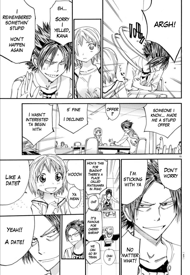 Yowamushi Pedal - Spare Bike Chapter 69 page 17 - Chapter 69: Yonan University 3