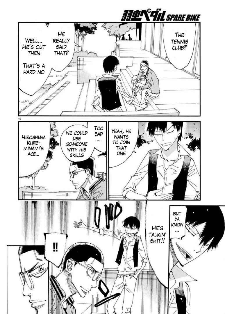 Yowamushi Pedal - Spare Bike Chapter 69 page 18 - Chapter 69: Yonan University 3