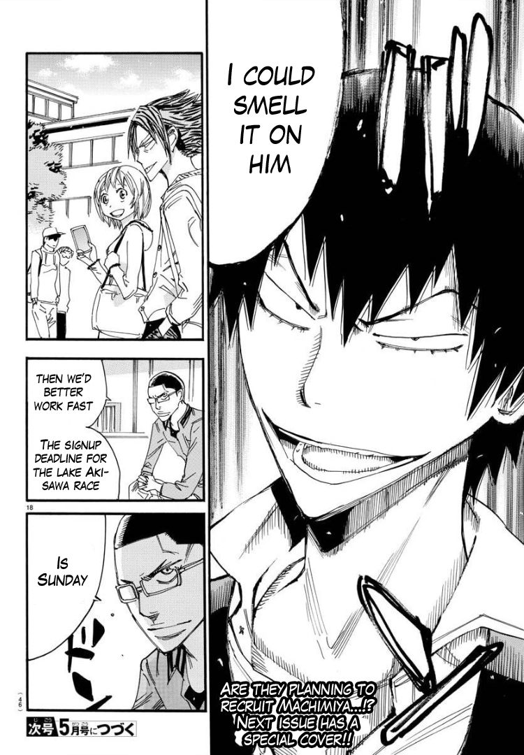 Yowamushi Pedal - Spare Bike Chapter 69 page 20 - Chapter 69: Yonan University 3