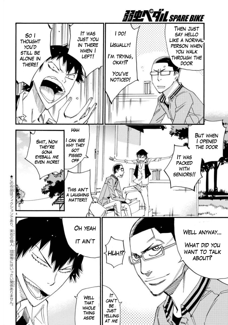 Yowamushi Pedal - Spare Bike Chapter 69 page 6 - Chapter 69: Yonan University 3