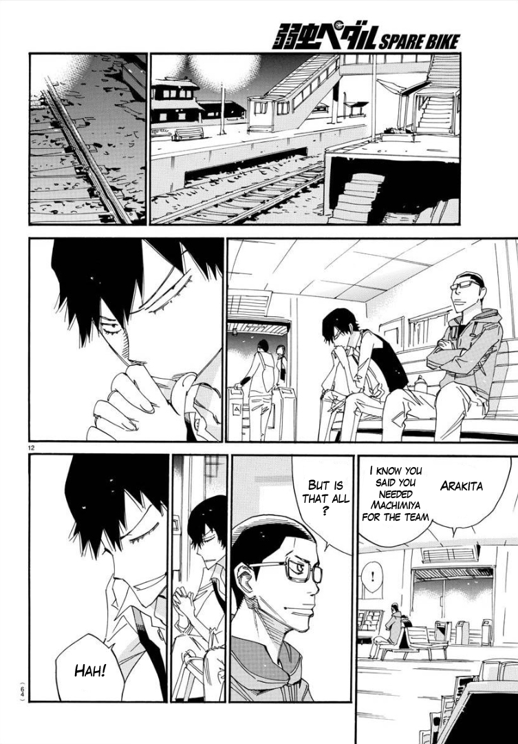 Yowamushi Pedal - Spare Bike Chapter 70 page 14 - Chapter 70: Yonan University 4