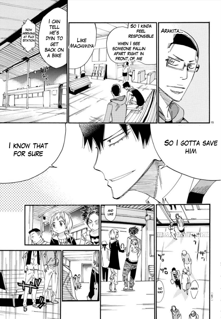 Yowamushi Pedal - Spare Bike Chapter 70 page 17 - Chapter 70: Yonan University 4