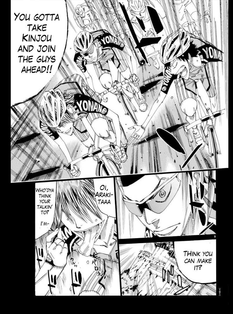 Yowamushi Pedal - Spare Bike Chapter 72 page 10 - Chapter 72: Yonan University 6