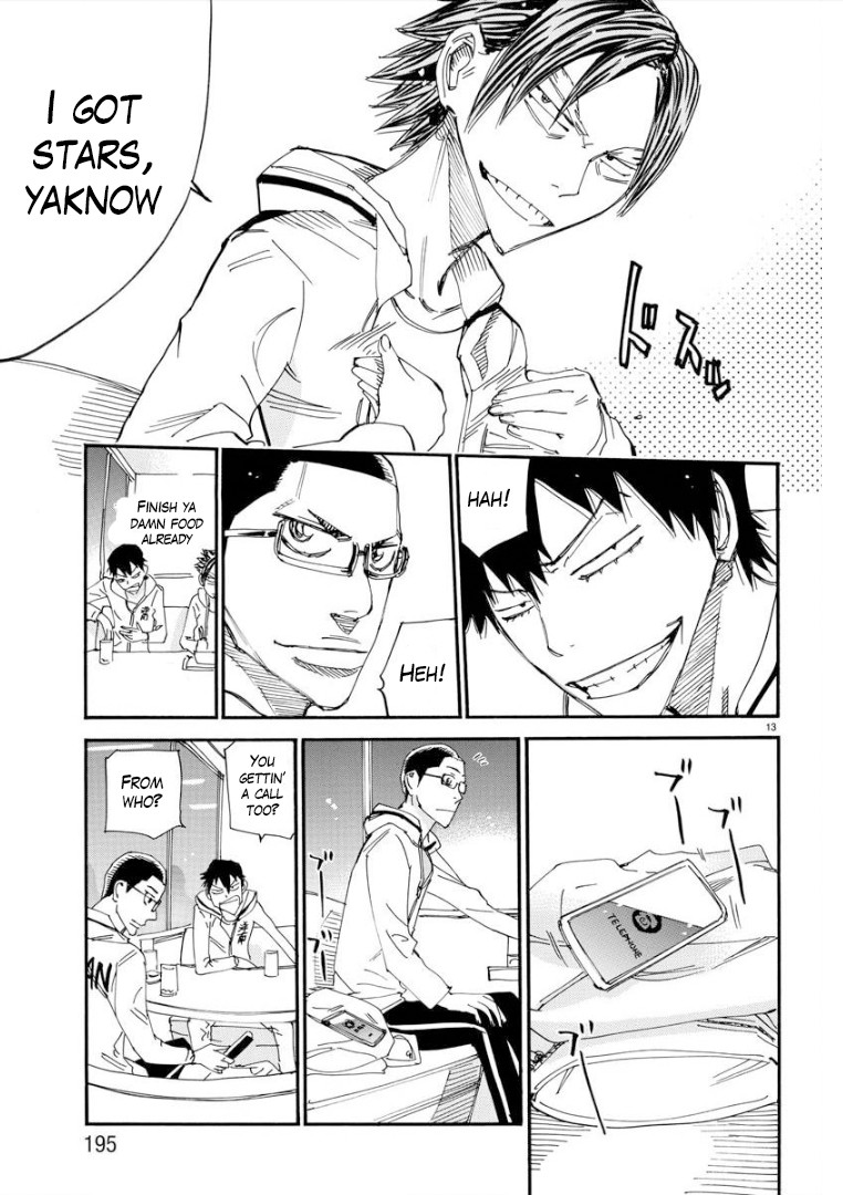 Yowamushi Pedal - Spare Bike Chapter 72 page 13 - Chapter 72: Yonan University 6