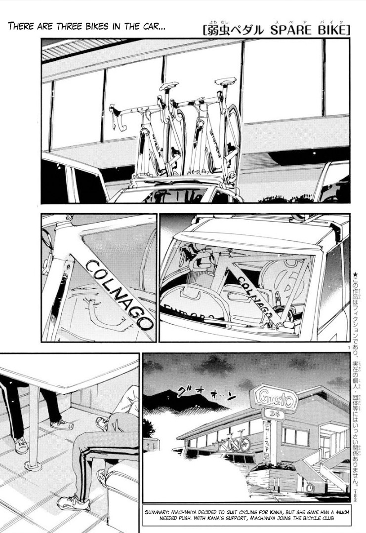 Yowamushi Pedal - Spare Bike Chapter 72 page 3 - Chapter 72: Yonan University 6