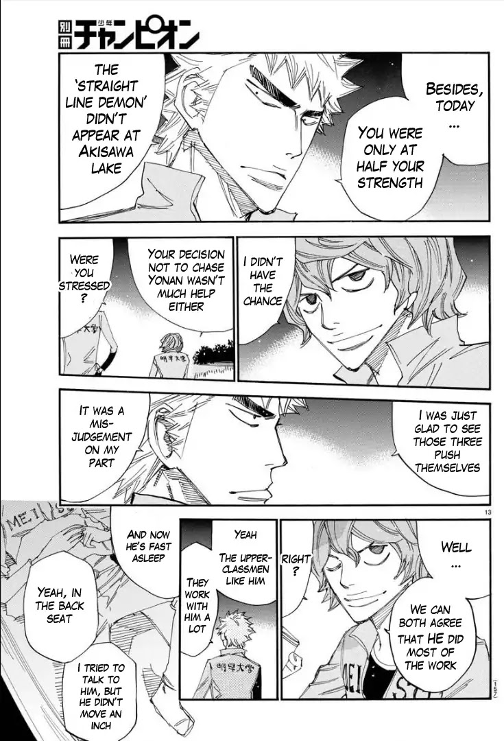 Yowamushi Pedal - Spare Bike Chapter 73 page 14 - Chapter 73