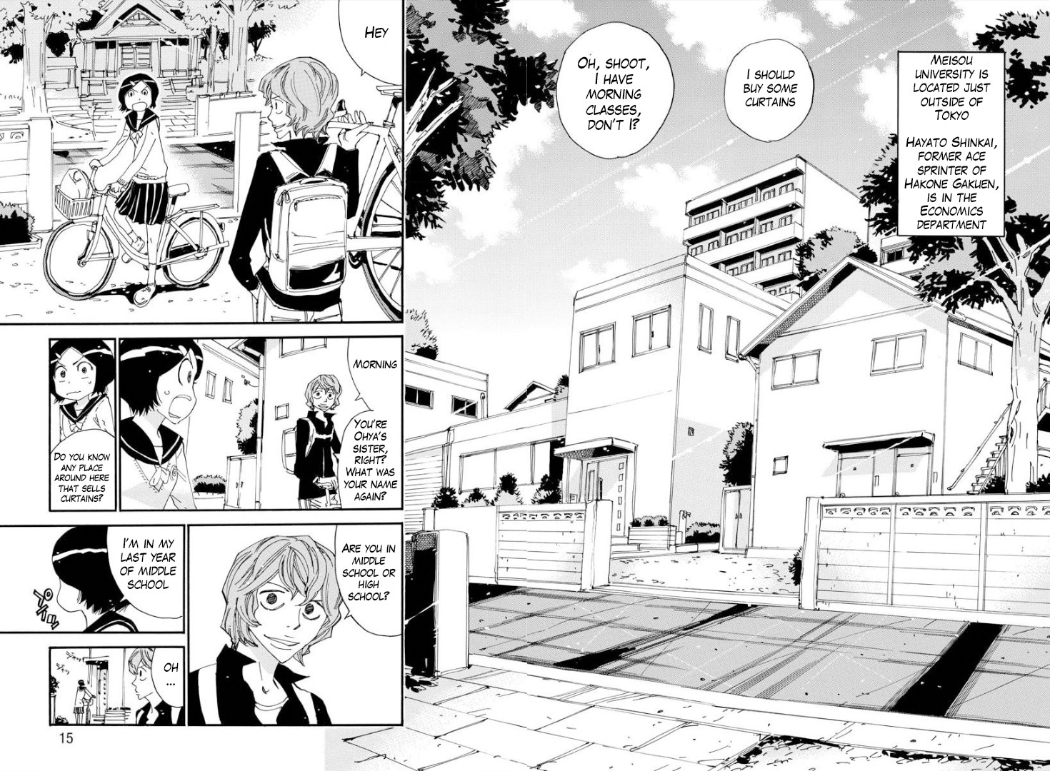 Yowamushi Pedal - Spare Bike Chapter 74 page 8 - Chapter 74: Meisou University 2