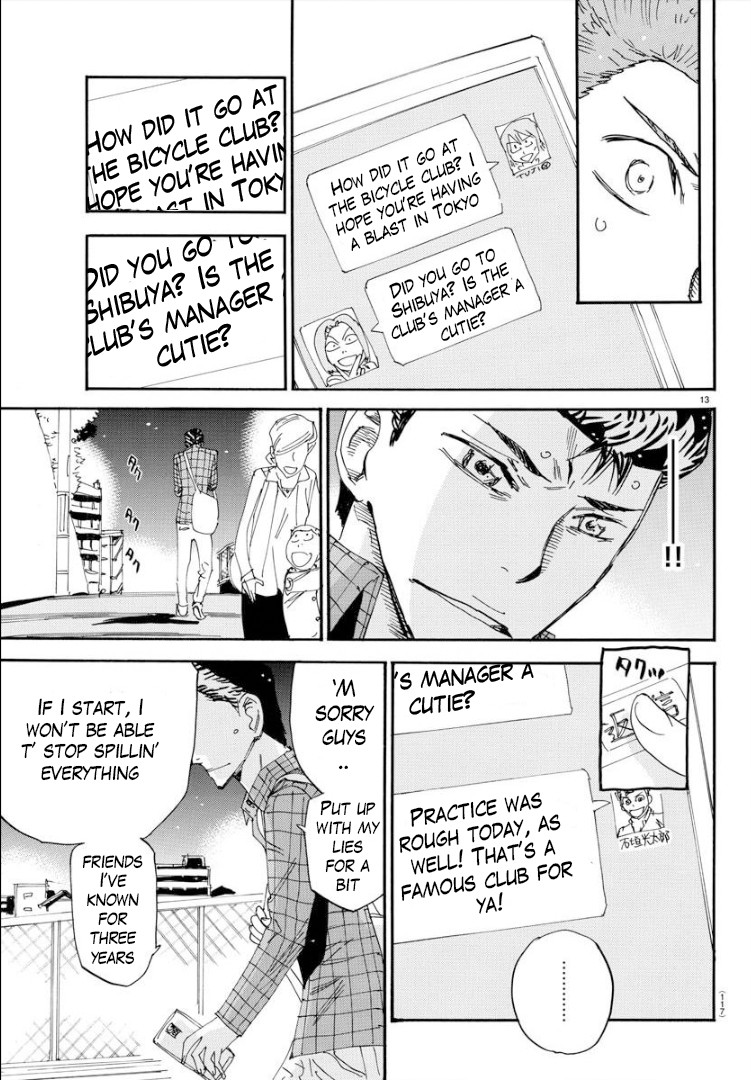 Yowamushi Pedal - Spare Bike Chapter 75 page 14 - Chapter 75: Meisou University 3