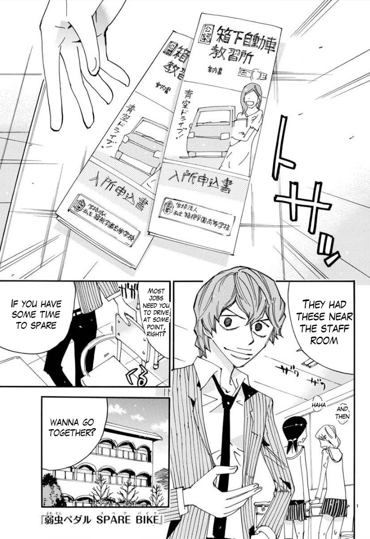 Yowamushi Pedal - Spare Bike Chapter 77 page 4 - Chapter 77: Hakone University 0