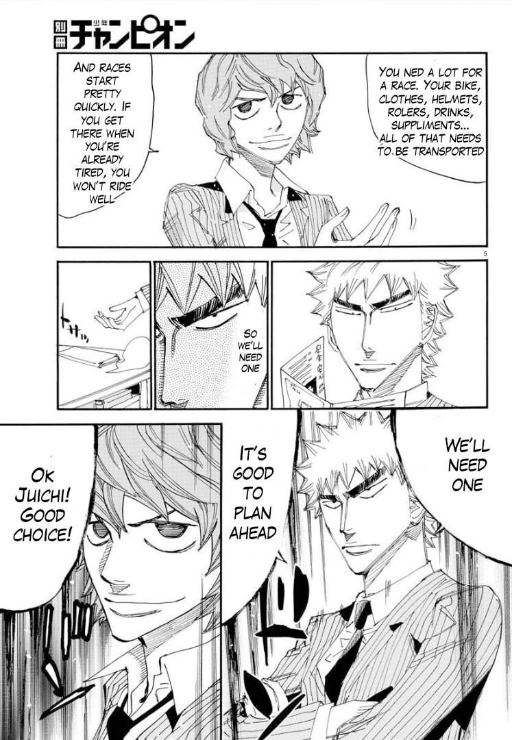 Yowamushi Pedal - Spare Bike Chapter 77 page 7 - Chapter 77: Hakone University 0