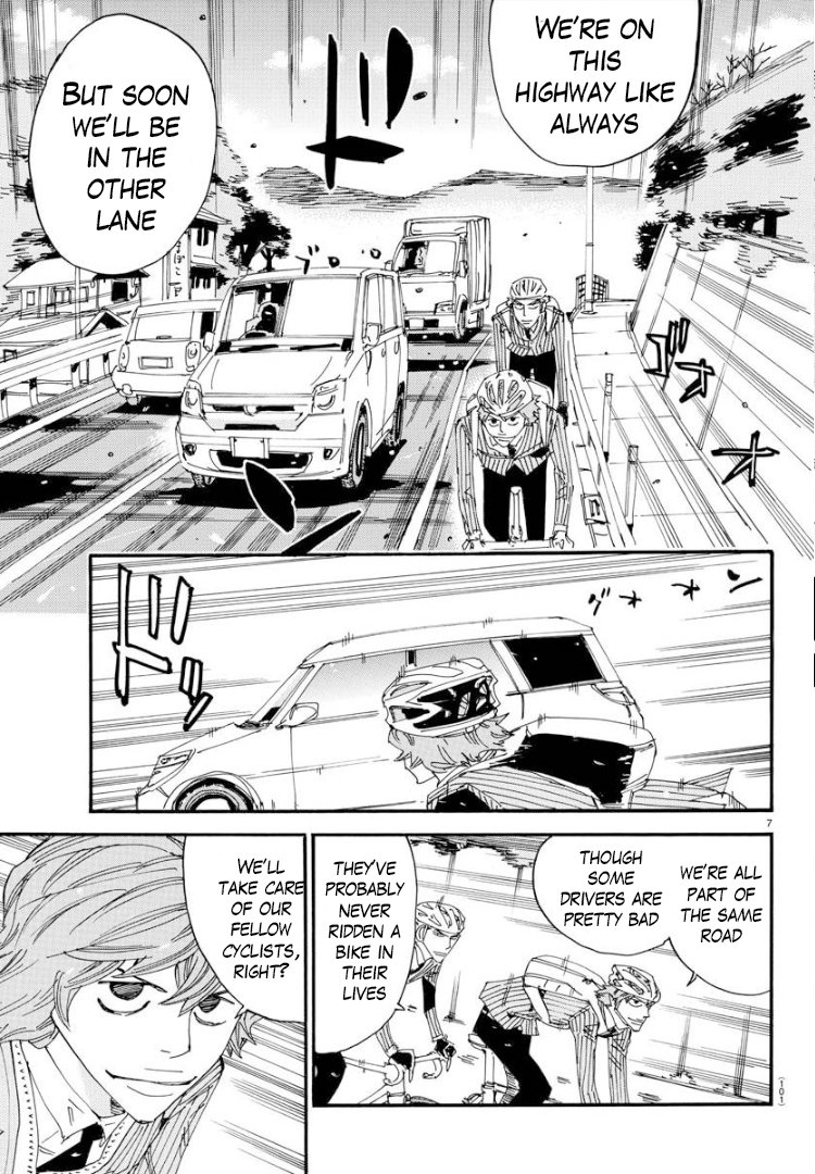 Yowamushi Pedal - Spare Bike Chapter 77 page 9 - Chapter 77: Hakone University 0