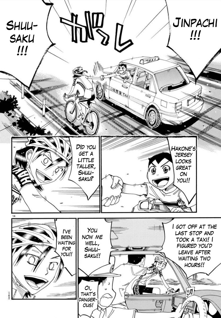 Yowamushi Pedal - Spare Bike Chapter 78 page 14 - Chapter 78: Toudou Jinpachi 9