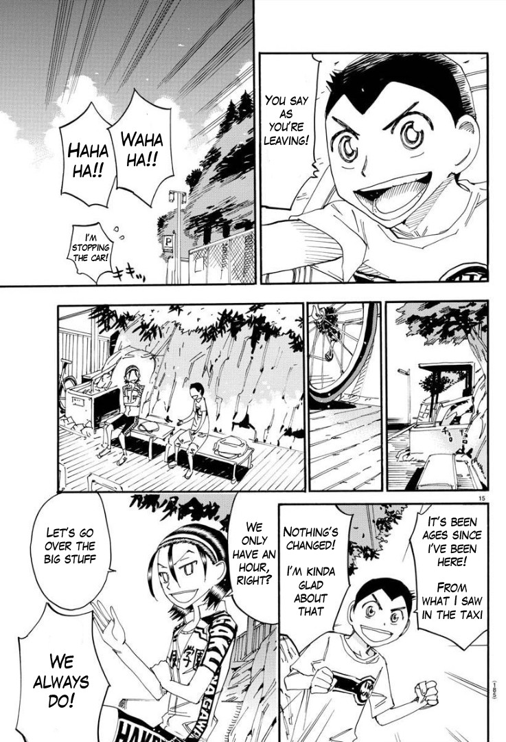 Yowamushi Pedal - Spare Bike Chapter 78 page 15 - Chapter 78: Toudou Jinpachi 9