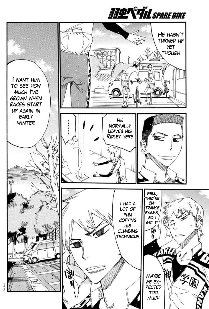 Yowamushi Pedal - Spare Bike Chapter 78 page 4 - Chapter 78: Toudou Jinpachi 9
