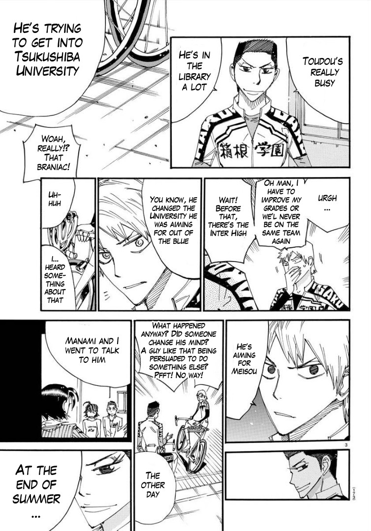 Yowamushi Pedal - Spare Bike Chapter 78 page 5 - Chapter 78: Toudou Jinpachi 9