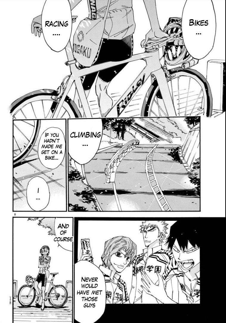 Yowamushi Pedal - Spare Bike Chapter 78 page 9 - Chapter 78: Toudou Jinpachi 9