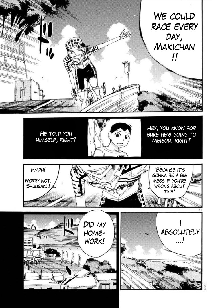 Yowamushi Pedal - Spare Bike Chapter 79 page 12 - Chapter 79: Toudou Jinpachi 10