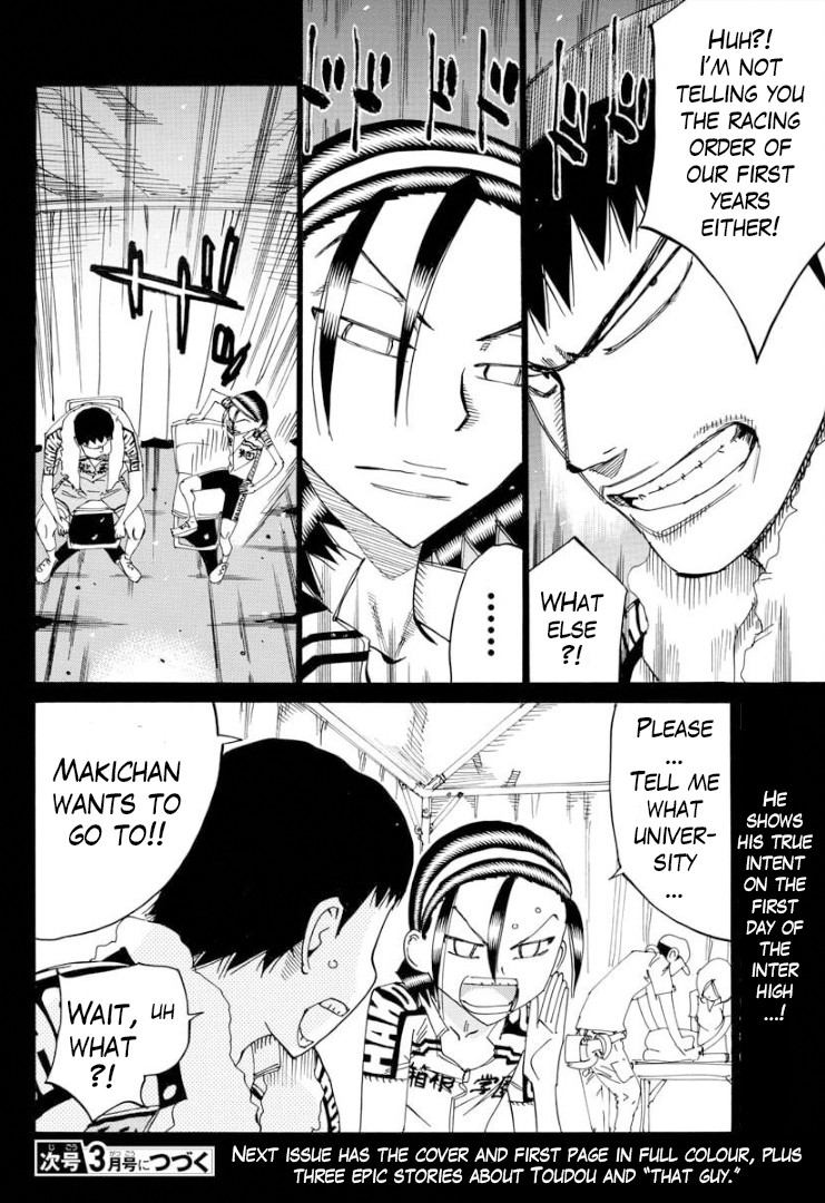 Yowamushi Pedal - Spare Bike Chapter 79 page 15 - Chapter 79: Toudou Jinpachi 10