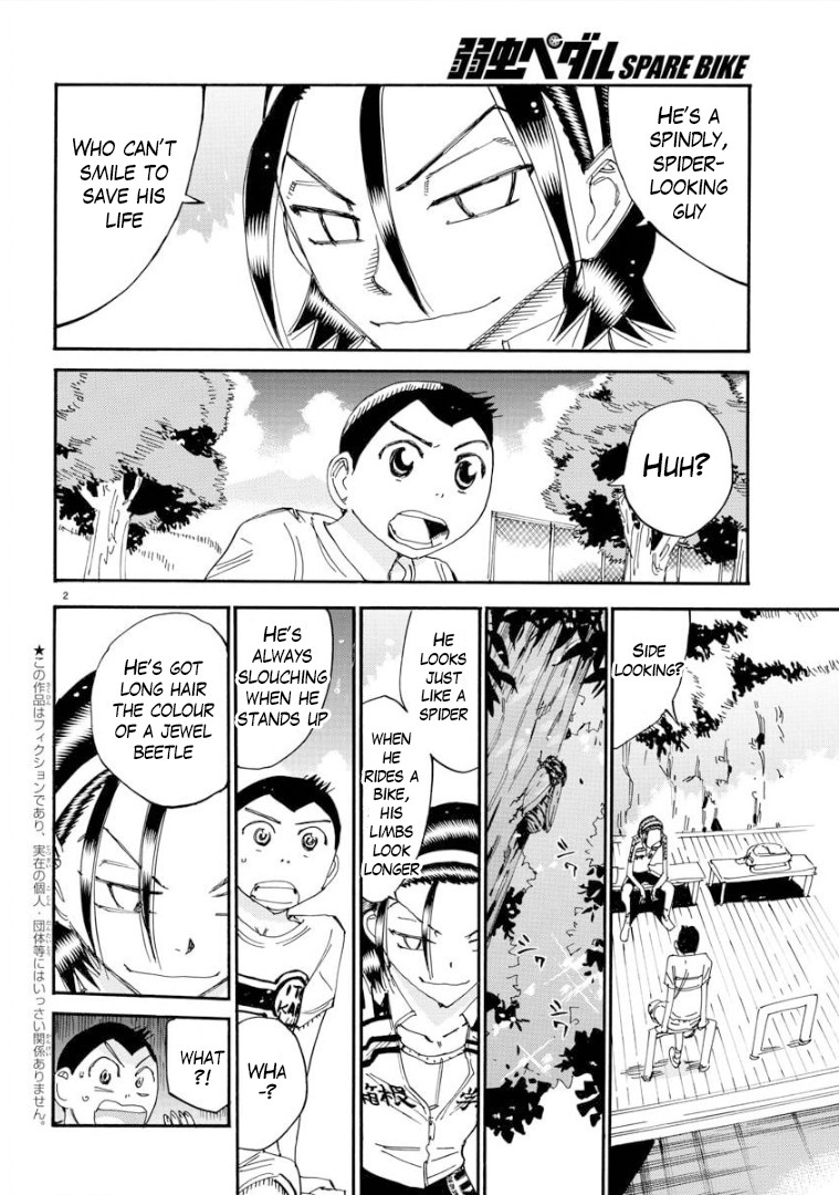 Yowamushi Pedal - Spare Bike Chapter 79 page 4 - Chapter 79: Toudou Jinpachi 10