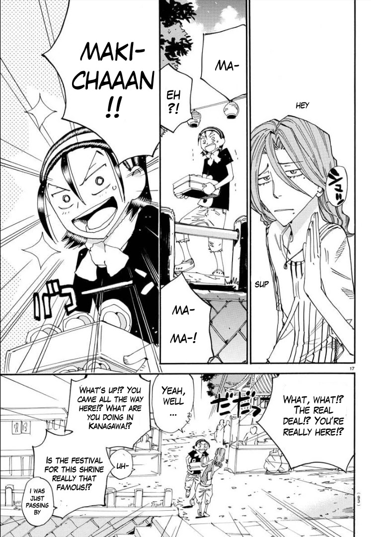 Yowamushi Pedal - Spare Bike Chapter 81 page 18 - Chapter 81: Toudou Jinpachi 12