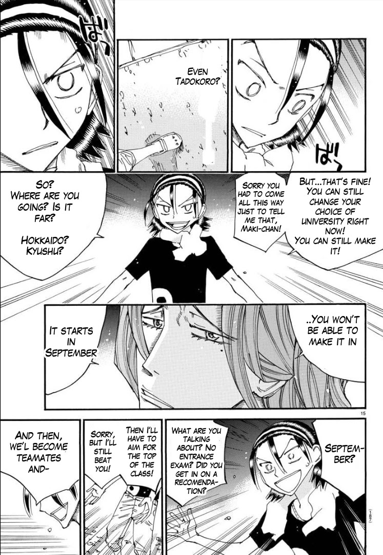 Yowamushi Pedal - Spare Bike Chapter 82 page 14 - Chapter 82: Toudou Jinpachi 13