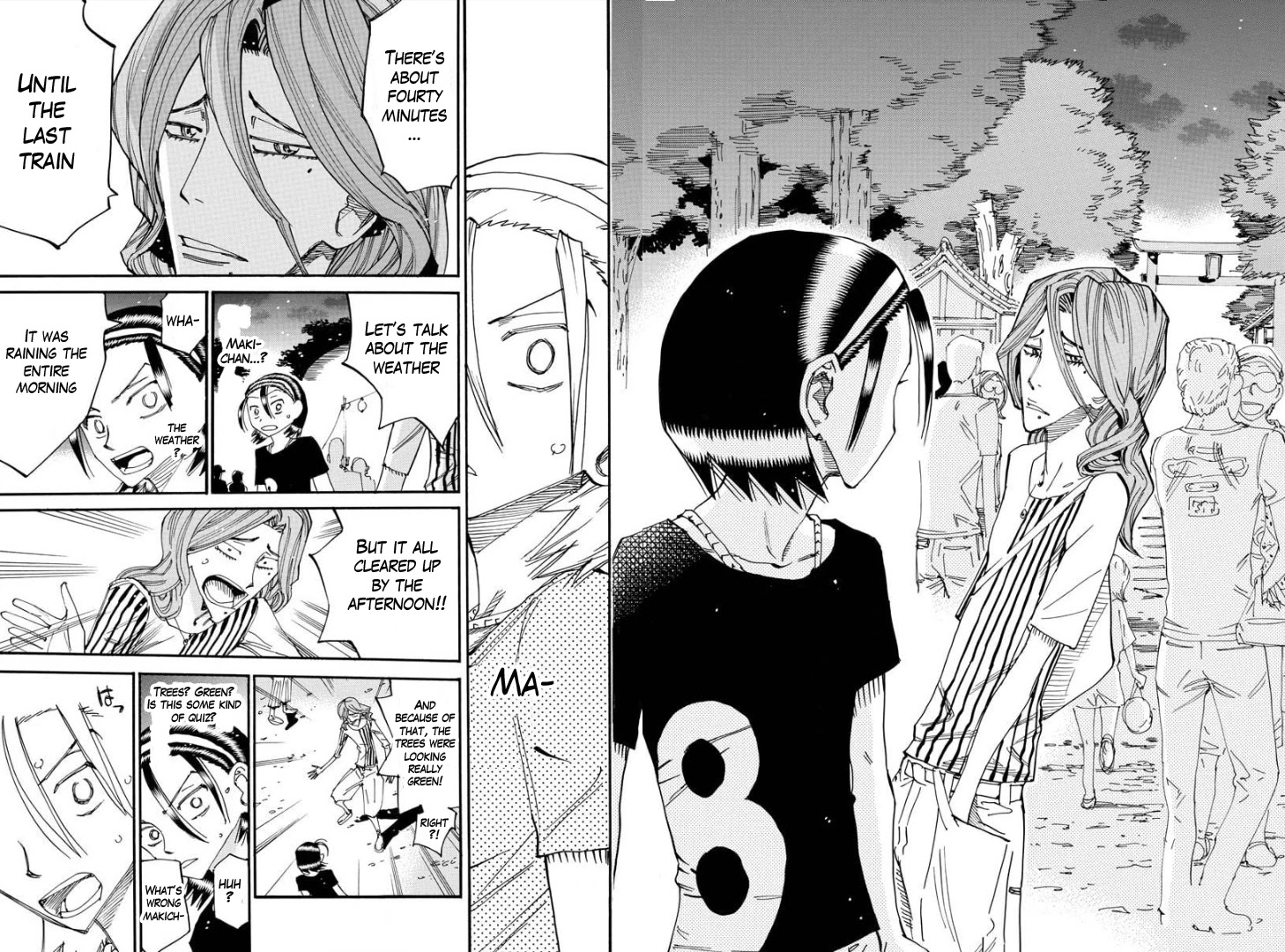 Yowamushi Pedal - Spare Bike Chapter 83 page 11 - Chapter 83: Toudou Jinpachi 14