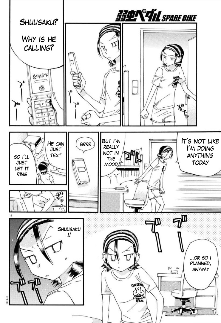Yowamushi Pedal - Spare Bike Chapter 84 page 15 - Chapter 84: Toudou Jinpachi 15
