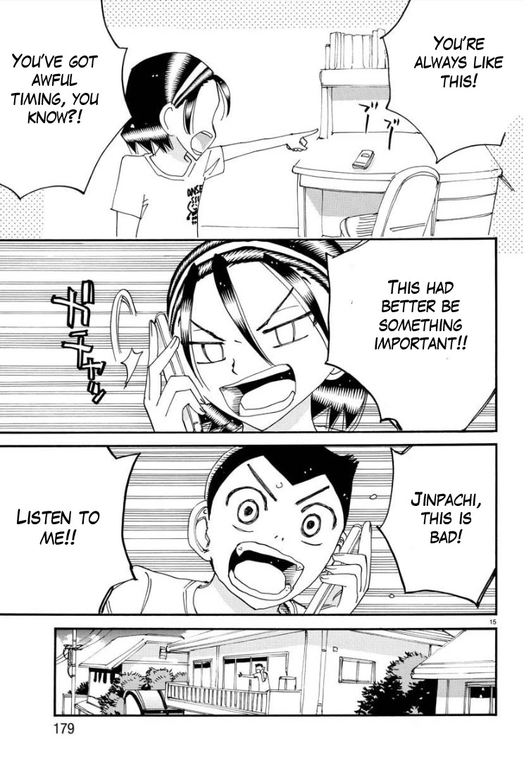 Yowamushi Pedal - Spare Bike Chapter 84 page 16 - Chapter 84: Toudou Jinpachi 15