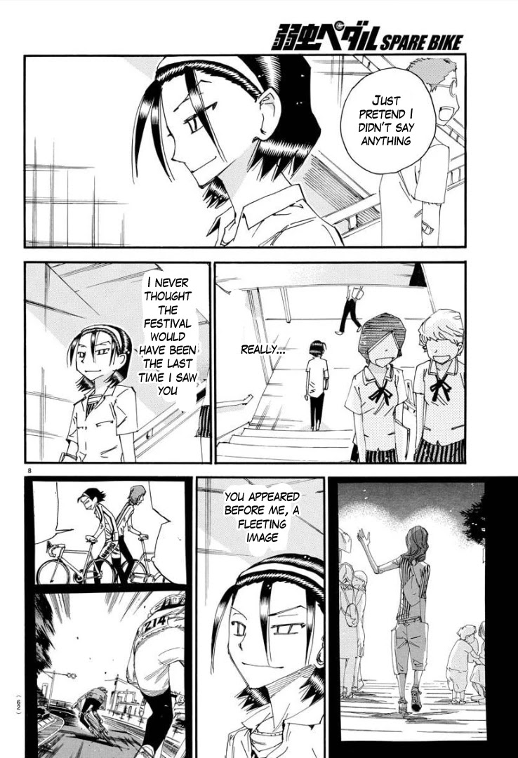 Yowamushi Pedal - Spare Bike Chapter 85 page 9 - Chapter 85: Toudou Jinpachi 16