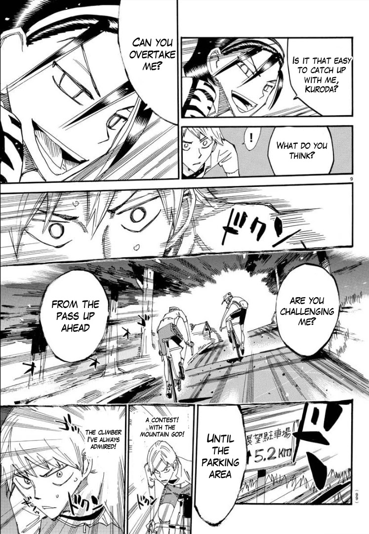 Yowamushi Pedal - Spare Bike Chapter 86 page 10 - Chapter 86: Toudou Jinpachi 17