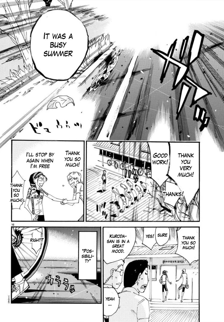 Yowamushi Pedal - Spare Bike Chapter 86 page 16 - Chapter 86: Toudou Jinpachi 17