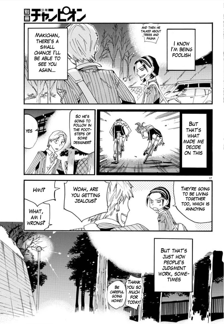 Yowamushi Pedal - Spare Bike Chapter 86 page 17 - Chapter 86: Toudou Jinpachi 17