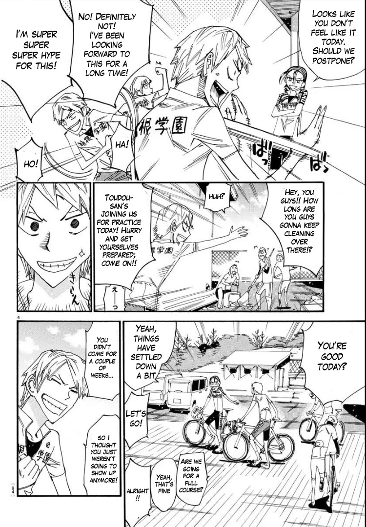 Yowamushi Pedal - Spare Bike Chapter 86 page 5 - Chapter 86: Toudou Jinpachi 17
