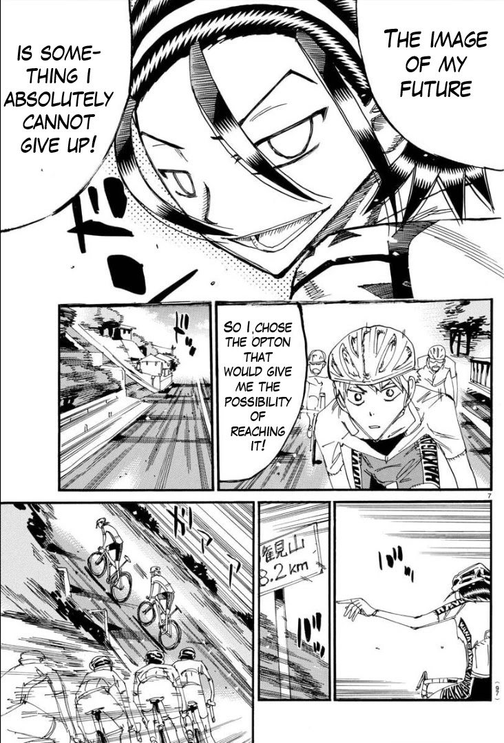 Yowamushi Pedal - Spare Bike Chapter 86 page 8 - Chapter 86: Toudou Jinpachi 17