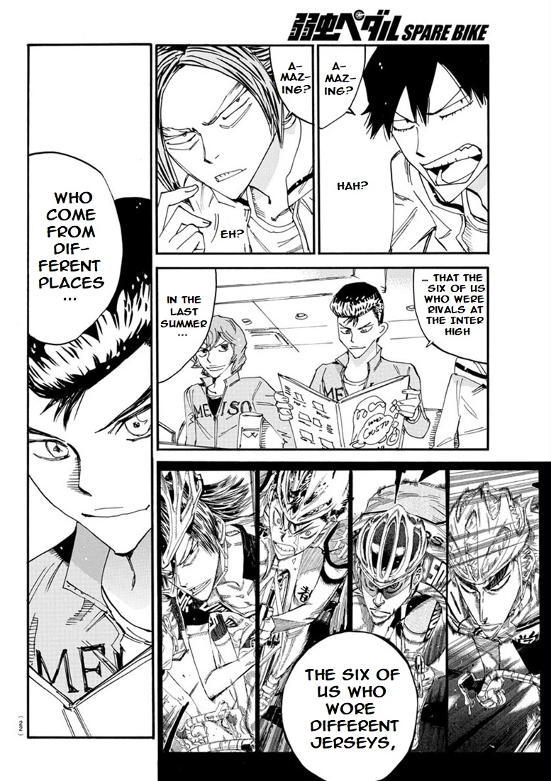 Yowamushi Pedal - Spare Bike Chapter 87 page 15 - Chapter 87: Family Restaurant 1