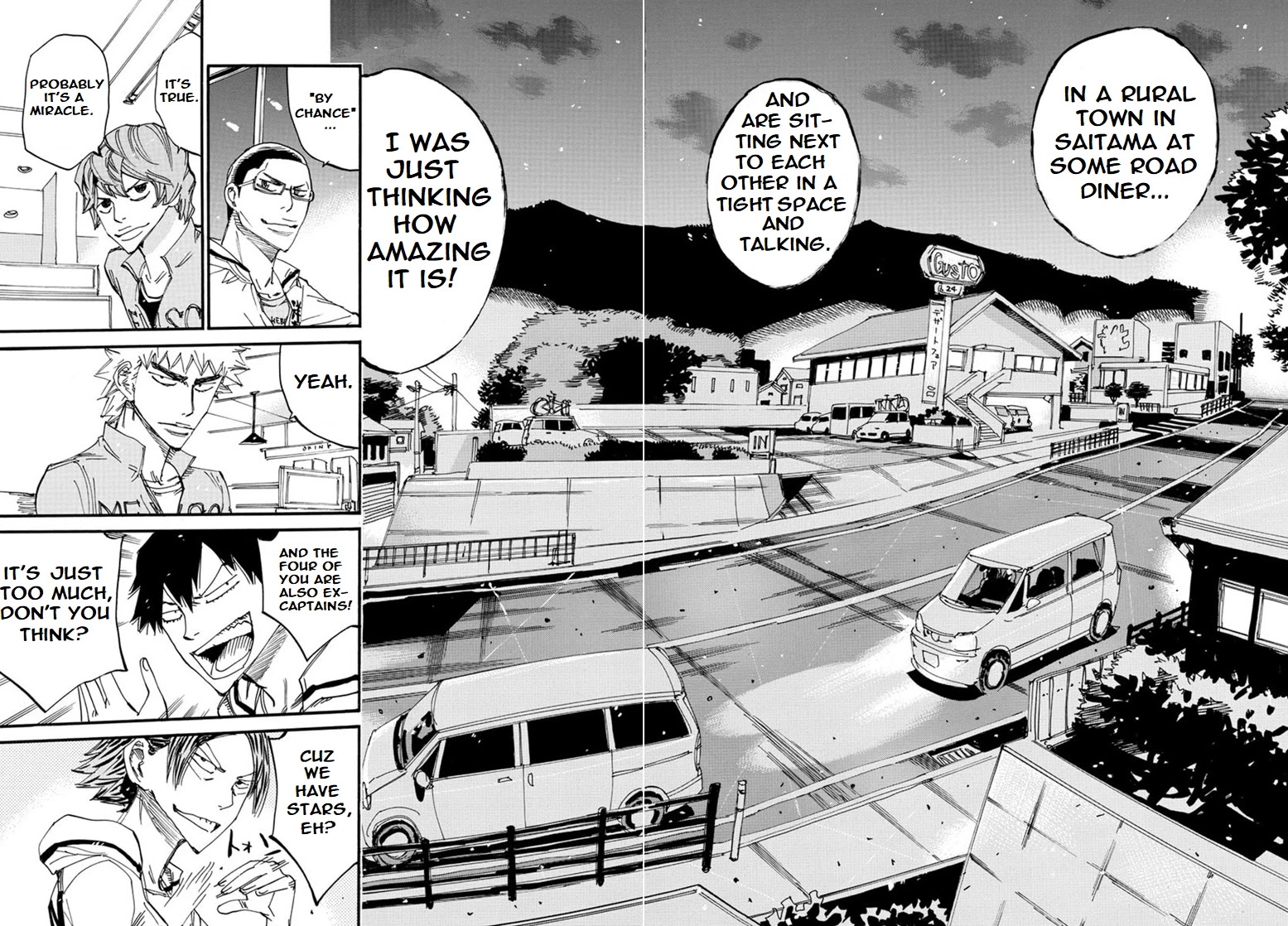 Yowamushi Pedal - Spare Bike Chapter 87 page 17 - Chapter 87: Family Restaurant 1
