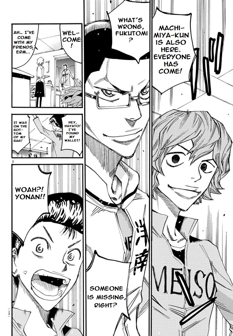 Yowamushi Pedal - Spare Bike Chapter 87 page 5 - Chapter 87: Family Restaurant 1